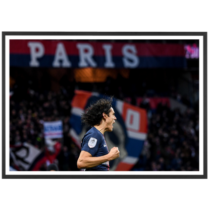 Célébration d'Edinson Cavani, 2018