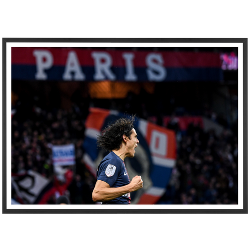 Célébration d'Edinson Cavani, 2018