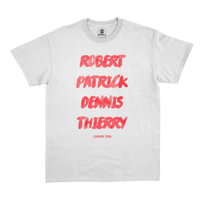 T-Shirt "Thierry, Dennis, Robert, Patrick" Arsenal 2004