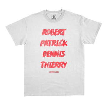 T-Shirt "Thierry, Dennis, Robert, Patrick" Arsenal 2004