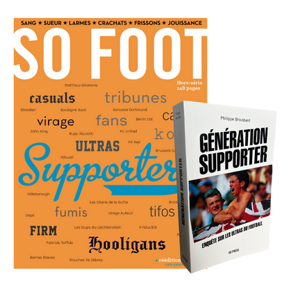 Supporters Pack 3a ristampa: edizione speciale So Foot + Generation Supporter Book 
