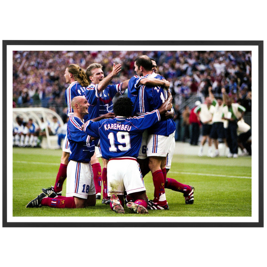 Celebrazione della nazionale francese contro il Brasile, Francia 1998