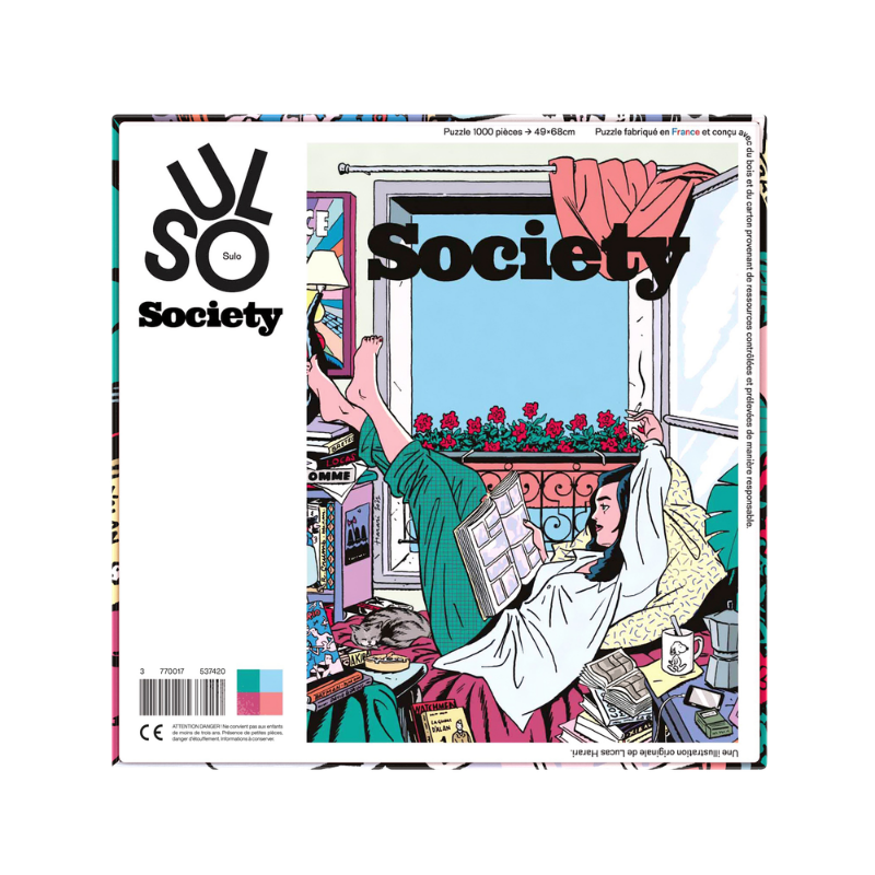 Copertina del puzzle Society "The Collector"