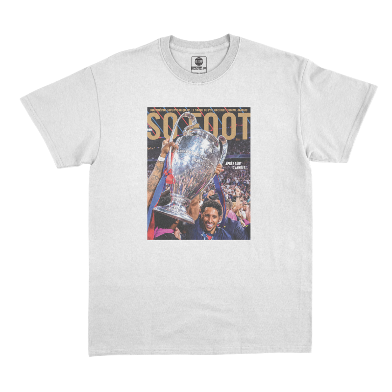 Couv So Foot T-Shirt “Homage to Socrates” white