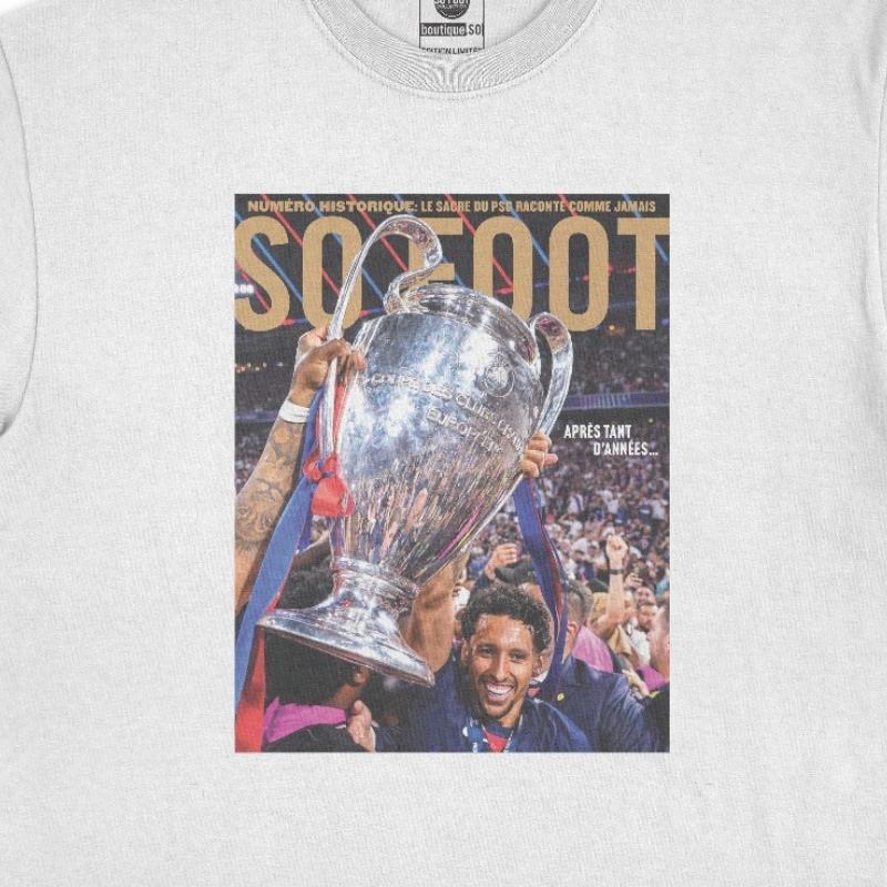Couv So Foot T-Shirt “Homage to Socrates” white