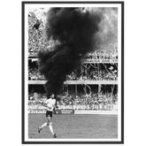 Socrates sur fond de fumigène noir, 1984