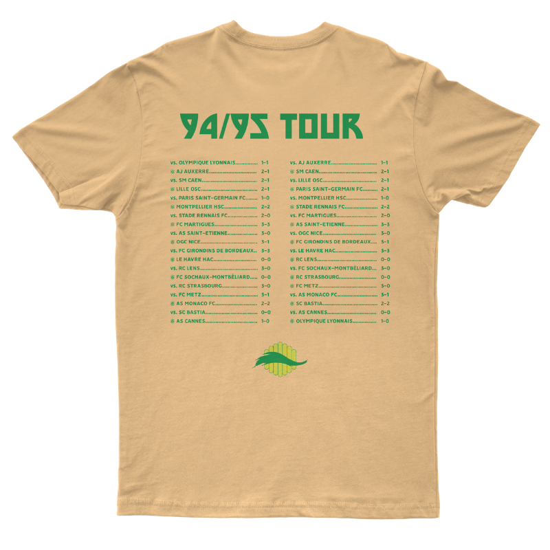 Maglietta bianca "Parigi 2025" On Tour