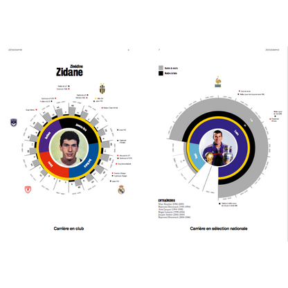 Livre "Zidane : roulette, tonsure et première étoile"