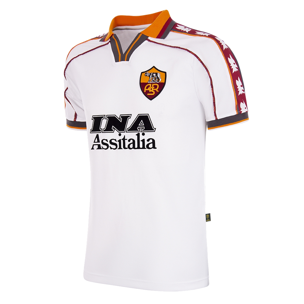 Maillot collector AS Roma 1998 - 99 extérieur