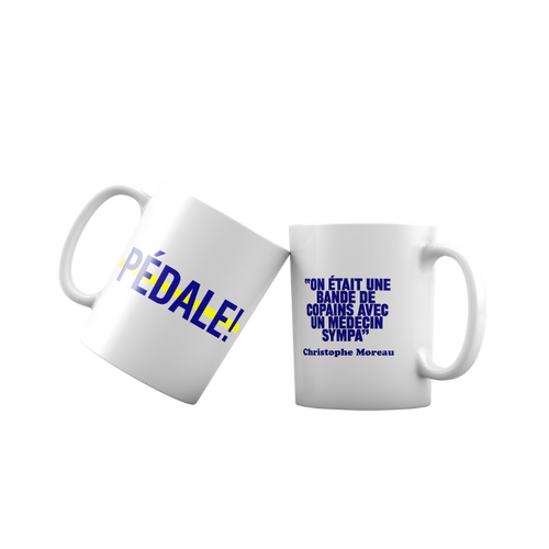 Mug citation Moreau "Une bande de copains avec un médecin sympa"