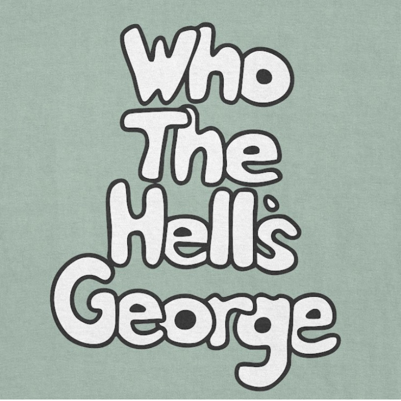 Georges Best white T-shirt