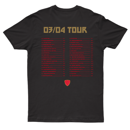 T-Shirt "Arsenal Invincibles 2004" On Tour