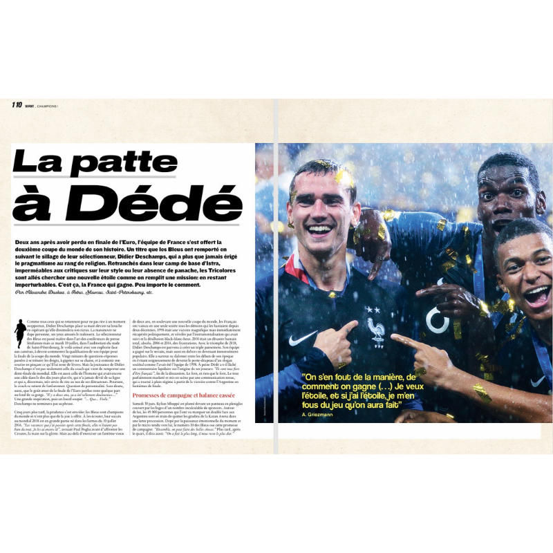 So Foot #158 :  La France championne du monde 2018 ! ⭐⭐