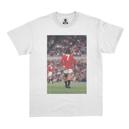 T-Shirt George Best blanc