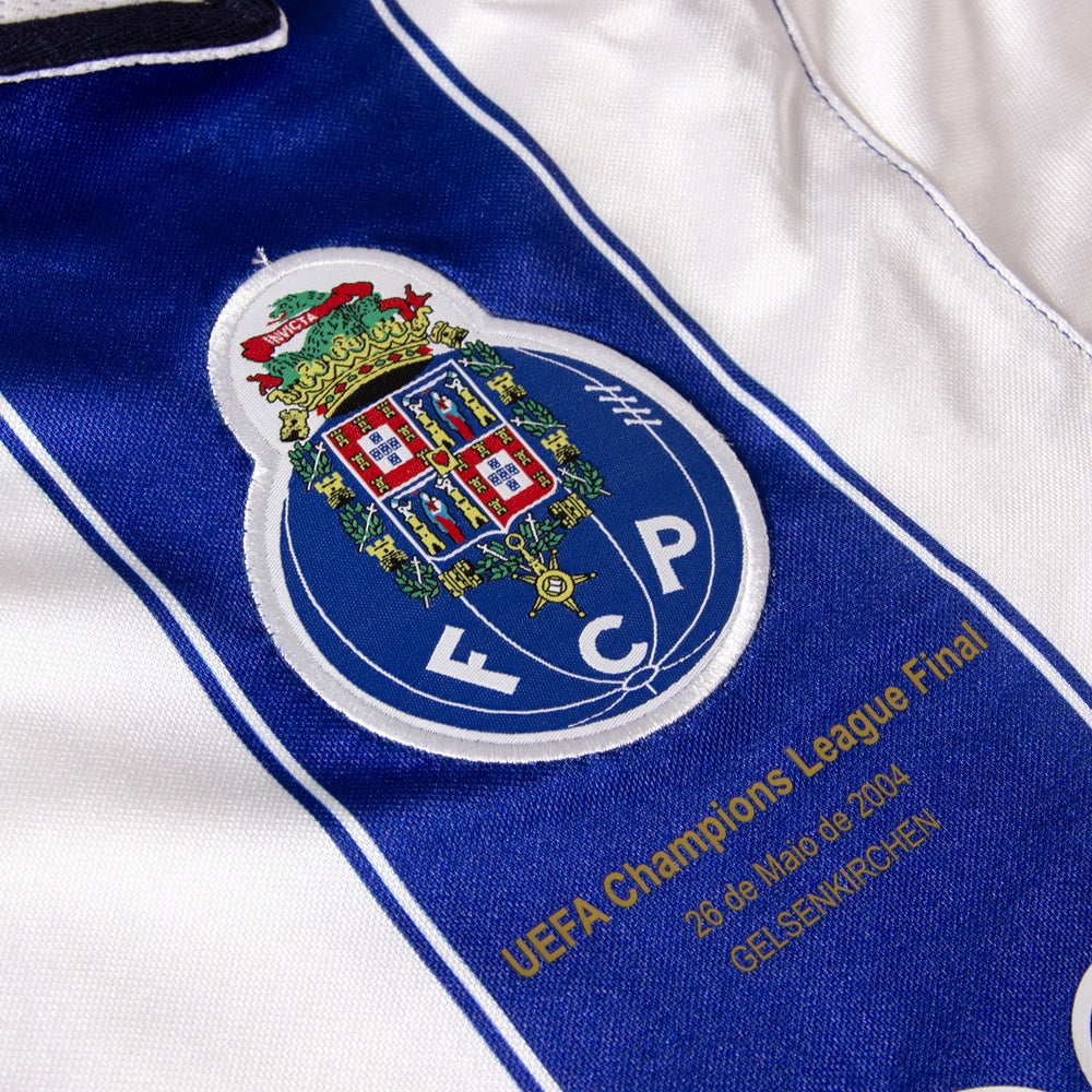 Maillot collector FC Porto Finale C1 2004 numéro 10