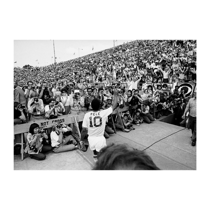 Présentation de Pelé au Cosmos, 1975