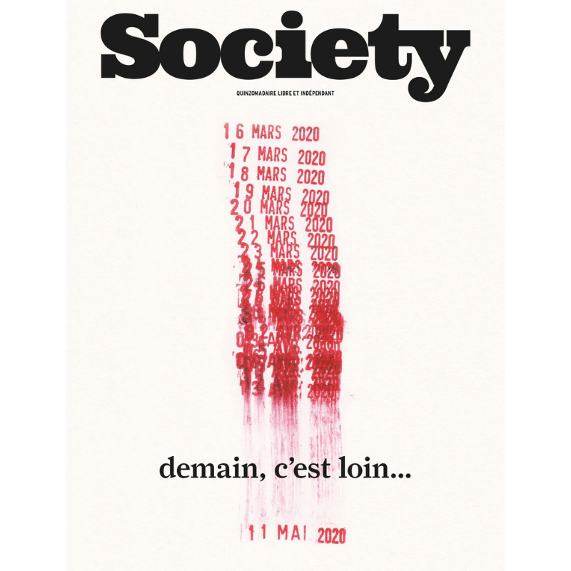 Affiche "Demain c'est loin", Society #129