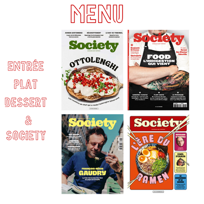 Cofanetto di riviste in edizione speciale Society 