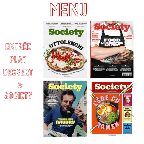 Cofanetto di riviste in edizione speciale Society 