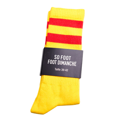 Chaussettes Jaune et Rouge