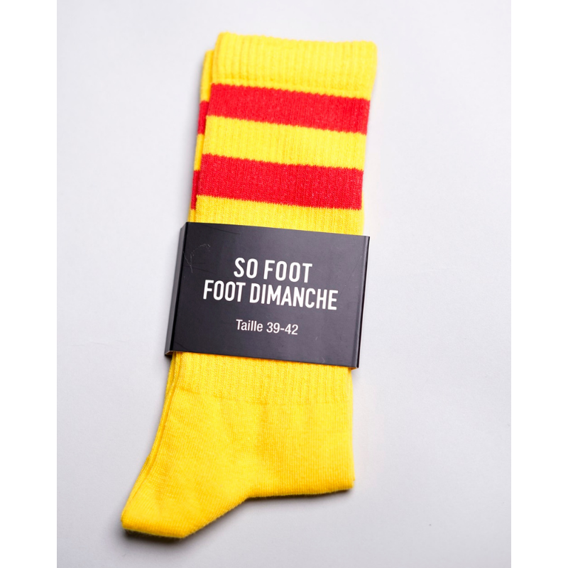 Chaussettes Jaune et Rouge