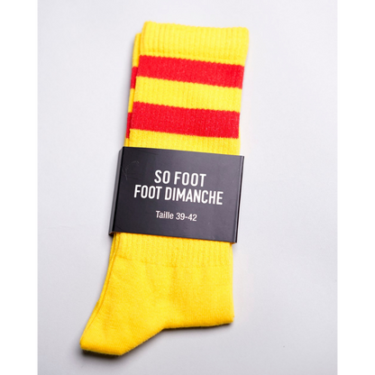 Chaussettes Jaune et Rouge