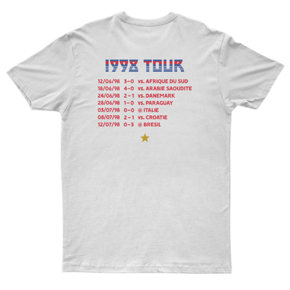 T-Shirt "France 98" On Tour