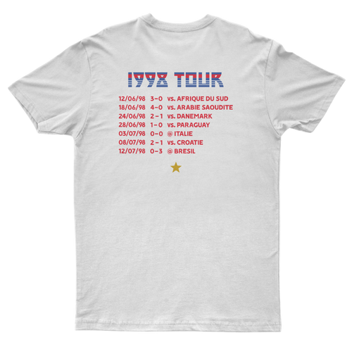 T-Shirt "France 98" On Tour