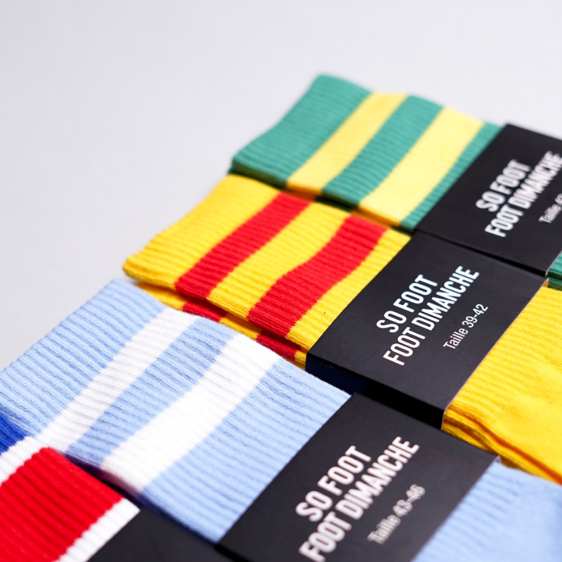 Chaussettes Jaune et Rouge