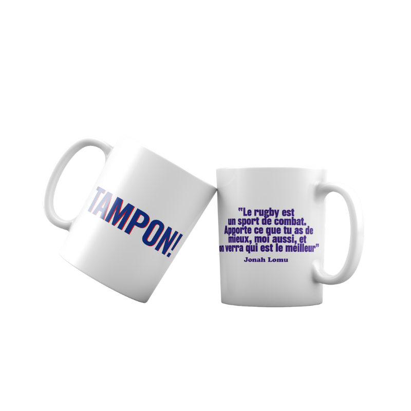 Mug citation Lomu "Apporte ce que tu as de mieux, on verra qui est le meilleur"