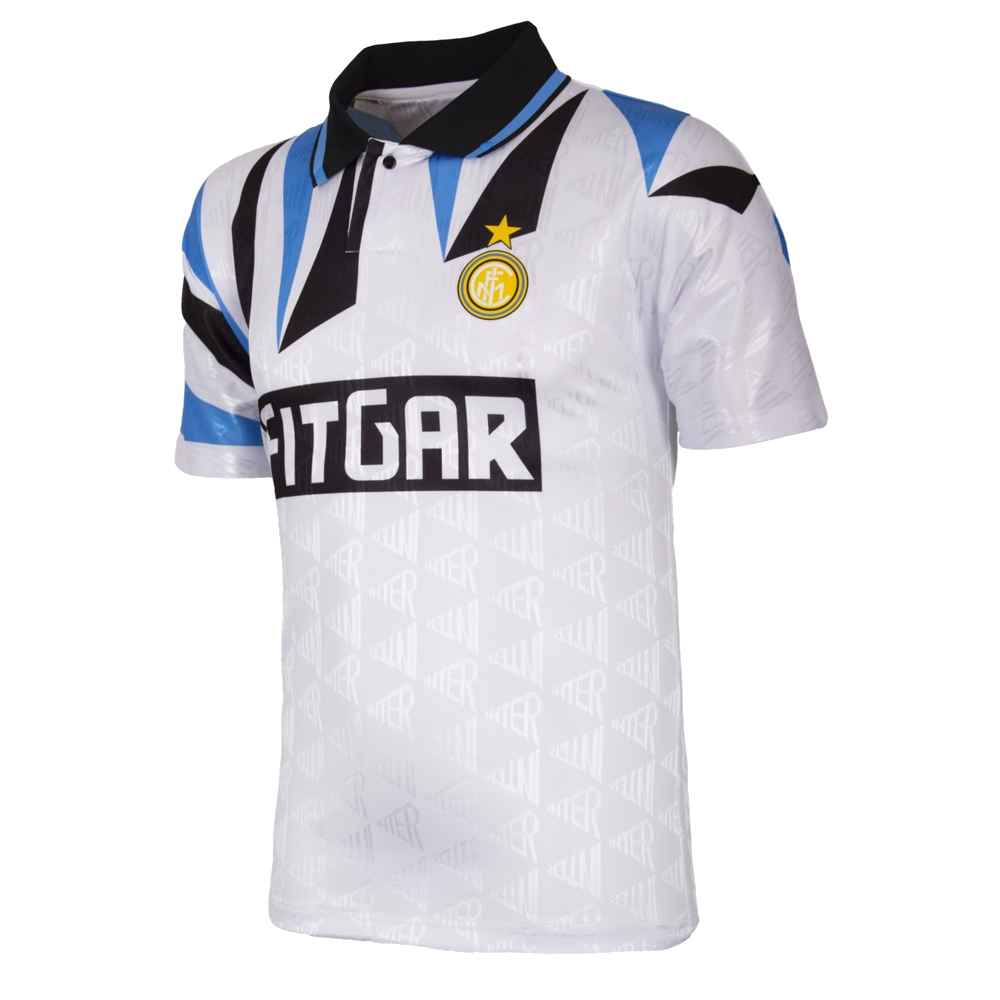 Maillot collector Inter Milan 1991 - 92 extérieur