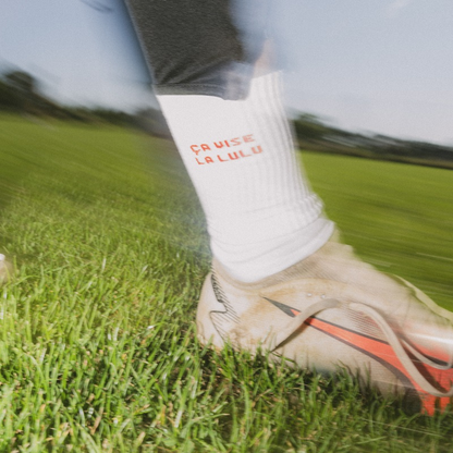 Chaussettes "Ça vise la lulu"