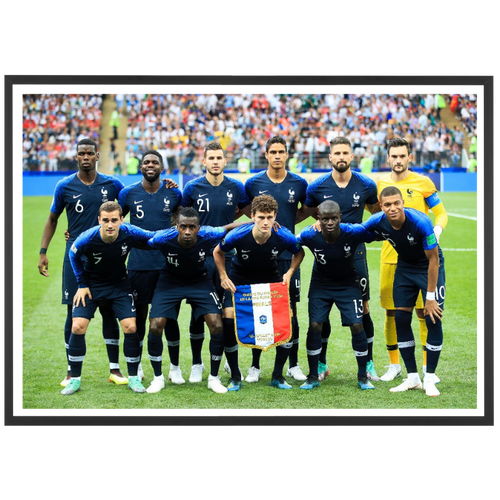 Photo de l'équipe de France, Finale 2018