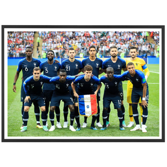 Photo de l'équipe de France, Finale 2018