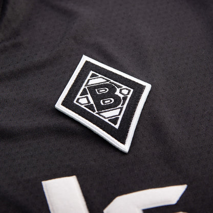 Maillot collector Borussia Mönchengladbach 1996 - 97 extérieur noir