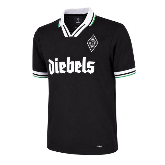 Maillot collector Borussia Mönchengladbach 1996 - 97 extérieur noir
