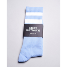 Charger l'image dans la galerie, Chaussettes Bleu ciel et Blanc