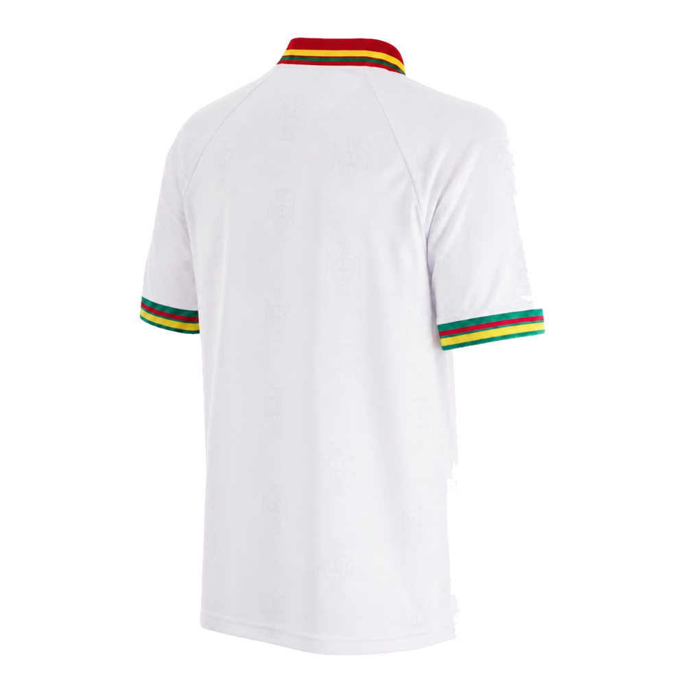 Maillot collector Portugal 1995 extérieur blanc
