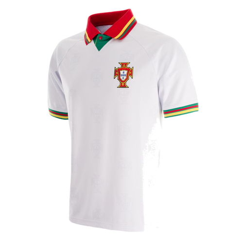 Maillot collector Portugal 1995 extérieur blanc