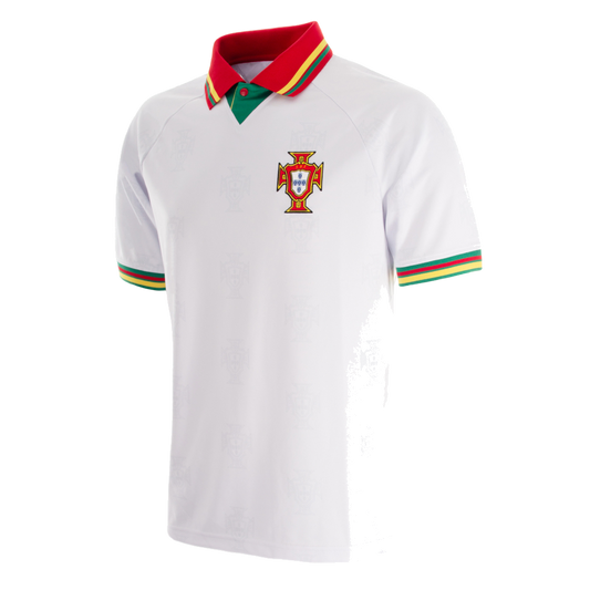 Maillot collector Portugal 1995 extérieur blanc