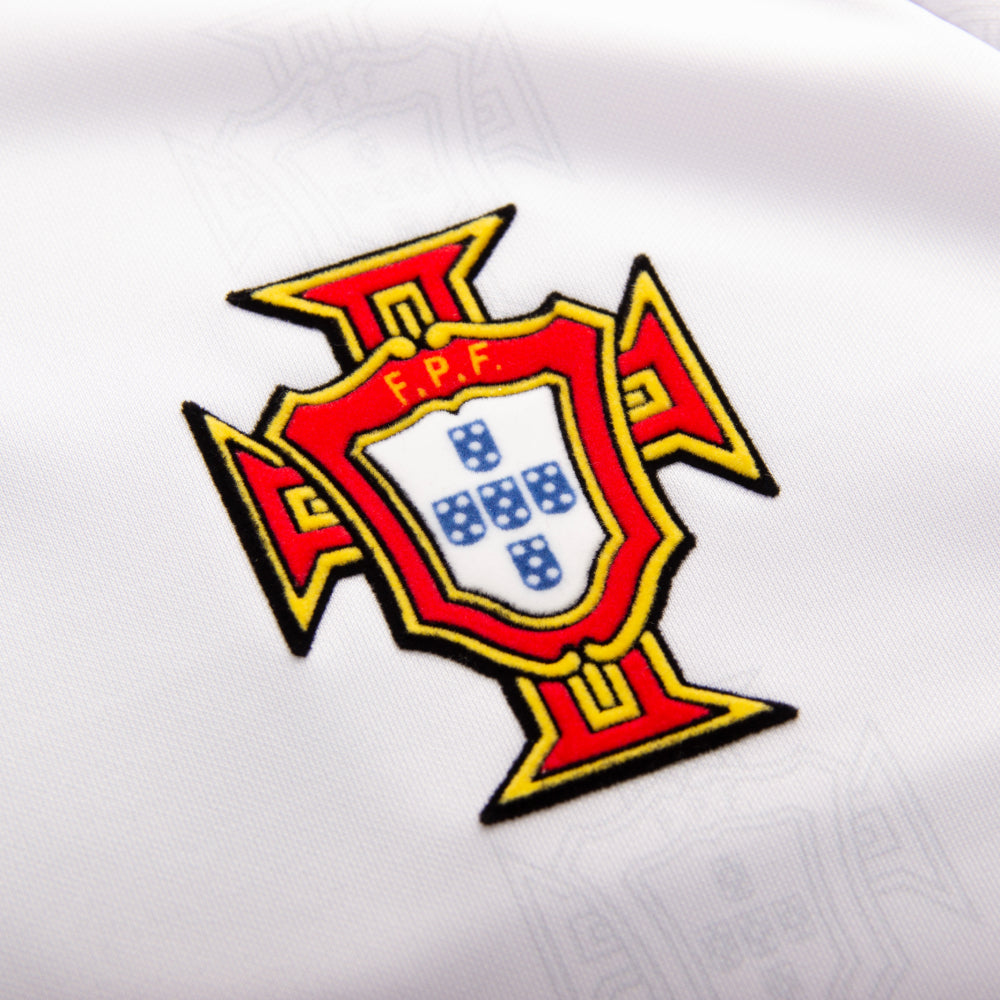 Maillot collector Portugal 1995 extérieur blanc