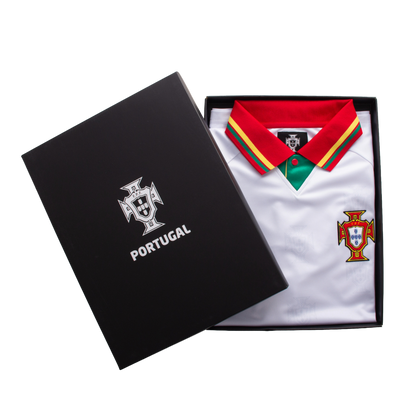 Maillot collector Portugal 1995 extérieur blanc