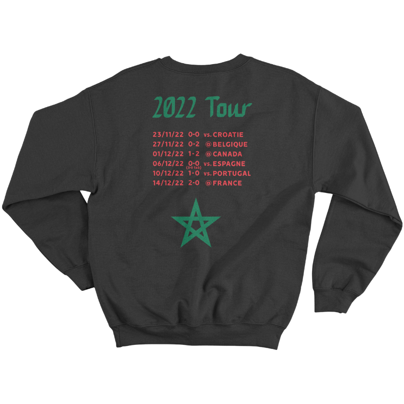 “Morocco 2022” On Tour T-Shirt white
