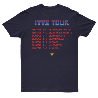 T-Shirt "France 98" On Tour
