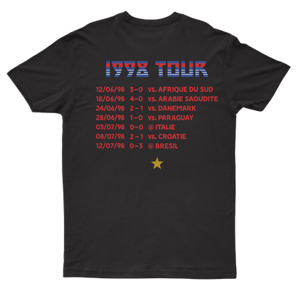 T-Shirt "France 98" On Tour