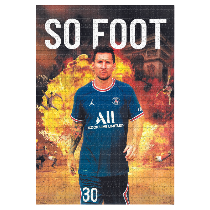 Puzzle couverture So Foot « Messi »