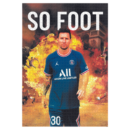 Puzzle couverture So Foot « Messi »