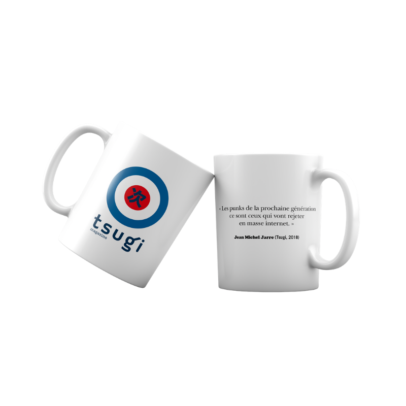 Mug citation Jarre "Internet et les punks de demain"