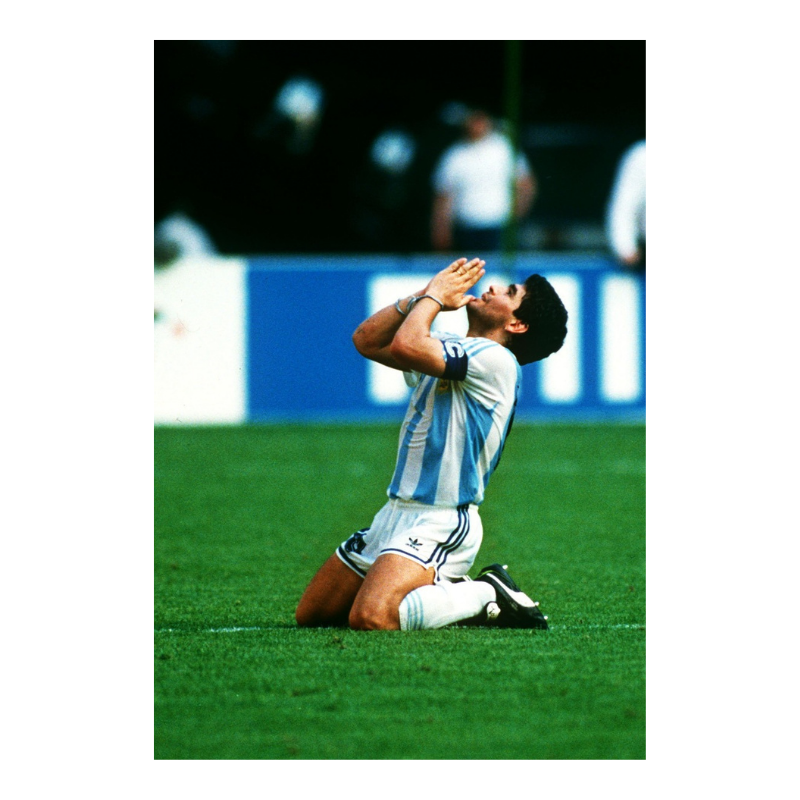 Prière de Maradona, 1990