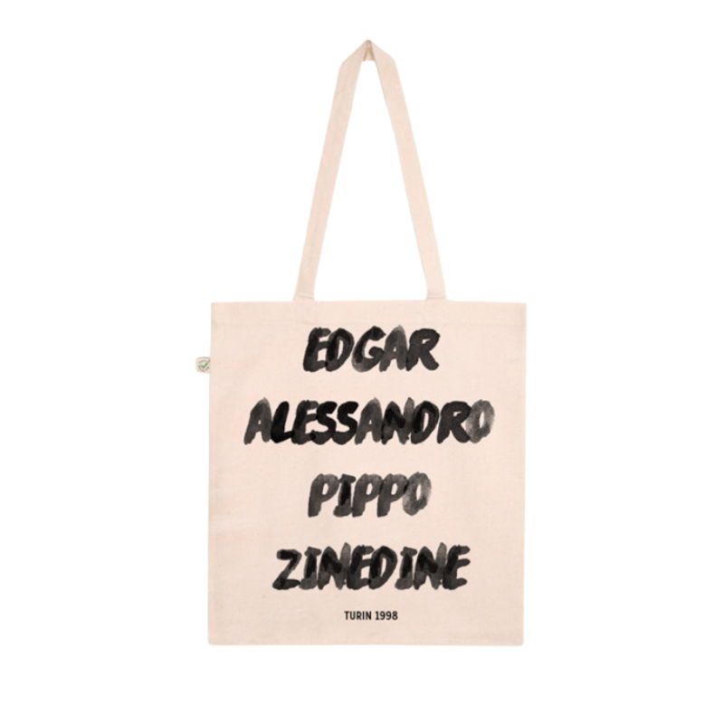 Tote bag "Edgar, Pippo, Zinédine..." Juventus 98